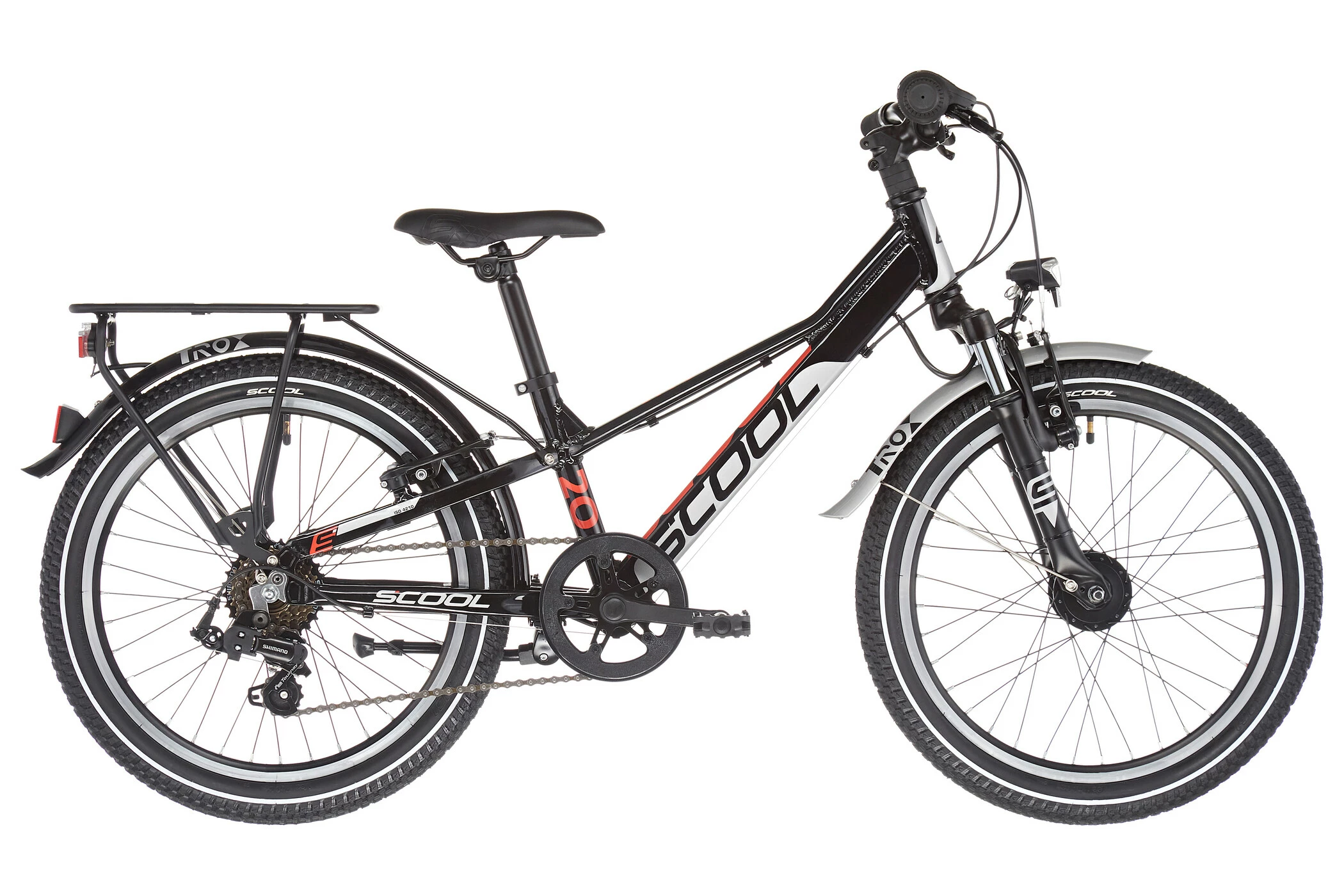 S'COOL S'cool TroX EVO 20 7-S Børn, Grøn 4 S'COOL S'cool TroX EVO 20 7-S Børn, Grøn - Billede 2