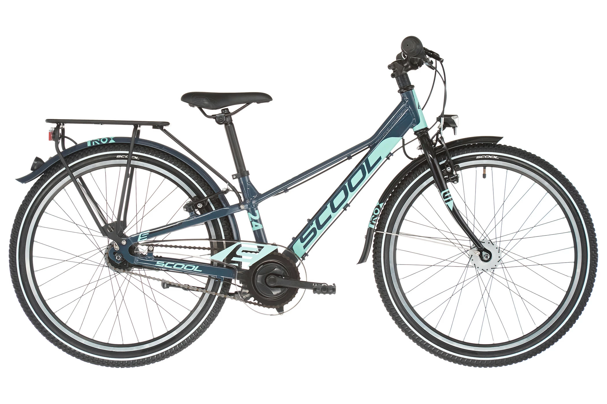 S'COOL S'cool TroX EVO 24 7-S Børn, Grå 4 S'COOL S'cool TroX EVO 24 7-S Børn, Grå - Billede 2