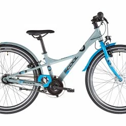 S'COOL S'cool XXlite Alloy 24 7-S Børn, Grå -Vitus Salg scool xxlite alloy 24 7 s kinder grey petrol 1 1