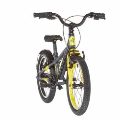 S'COOL S'cool XXlite EVO 16 Børn, Grå/gul -Vitus Salg scool xxlite evo 16 kinder darkgrey yellow matt 8