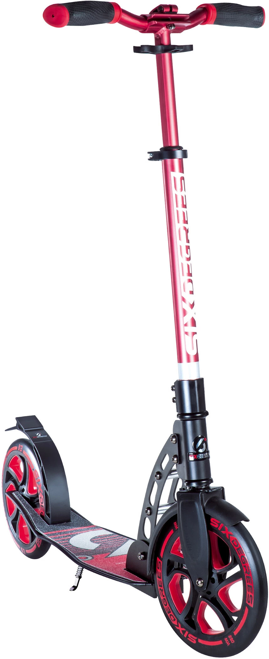 SIX DEGREES Aluminium Løbehjul 230/215 Mm Børn, Rød/sort 3 SIX DEGREES Aluminium Løbehjul 230/215 Mm Børn, Rød/sort