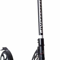 SIX DEGREES Aluminium Løbehjul Med Affjedring 205mm Børn, Sort