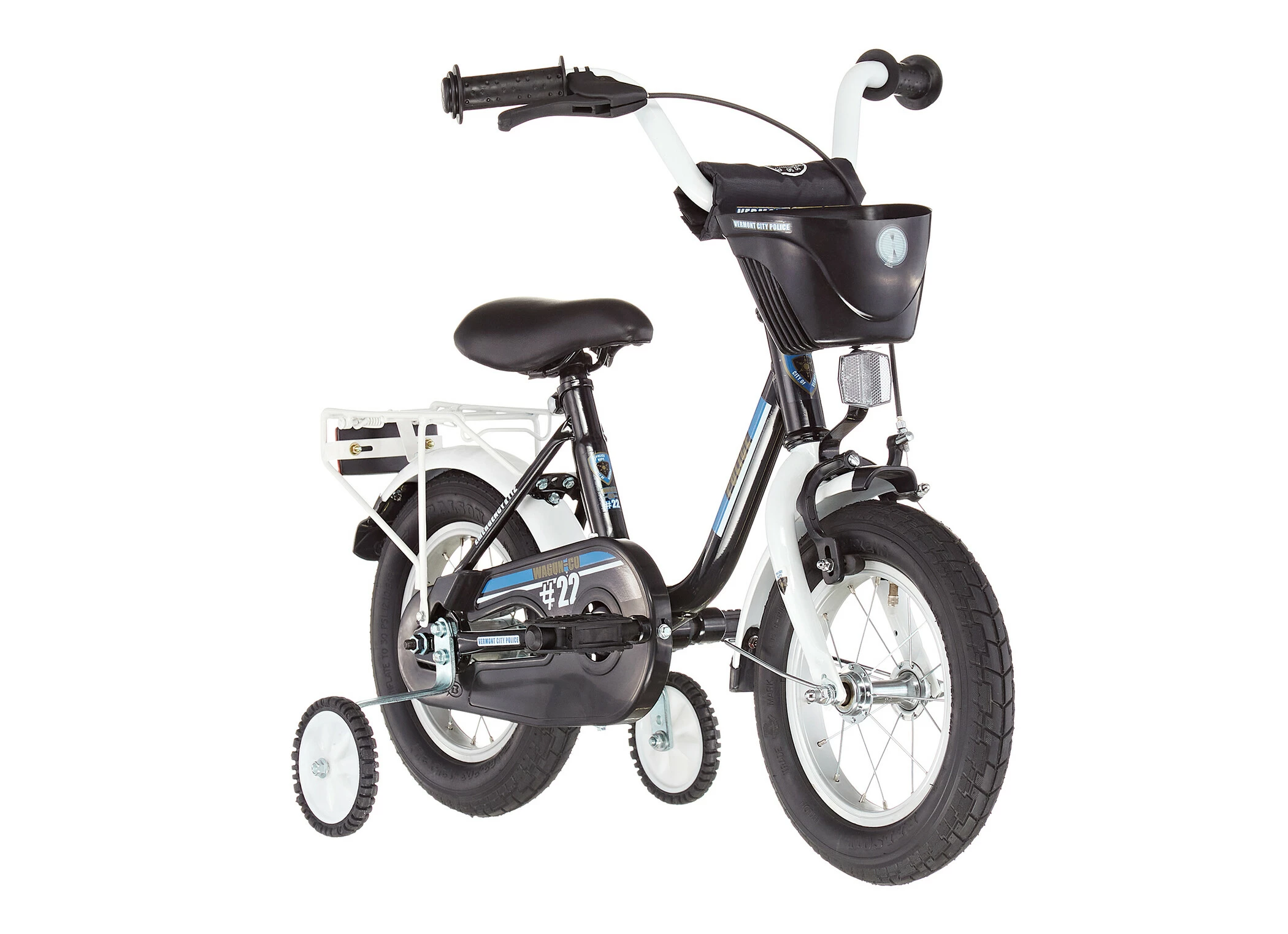 Vermont City Police 12" Børn, Sort 3 Vermont City Police 12" Børn, Sort