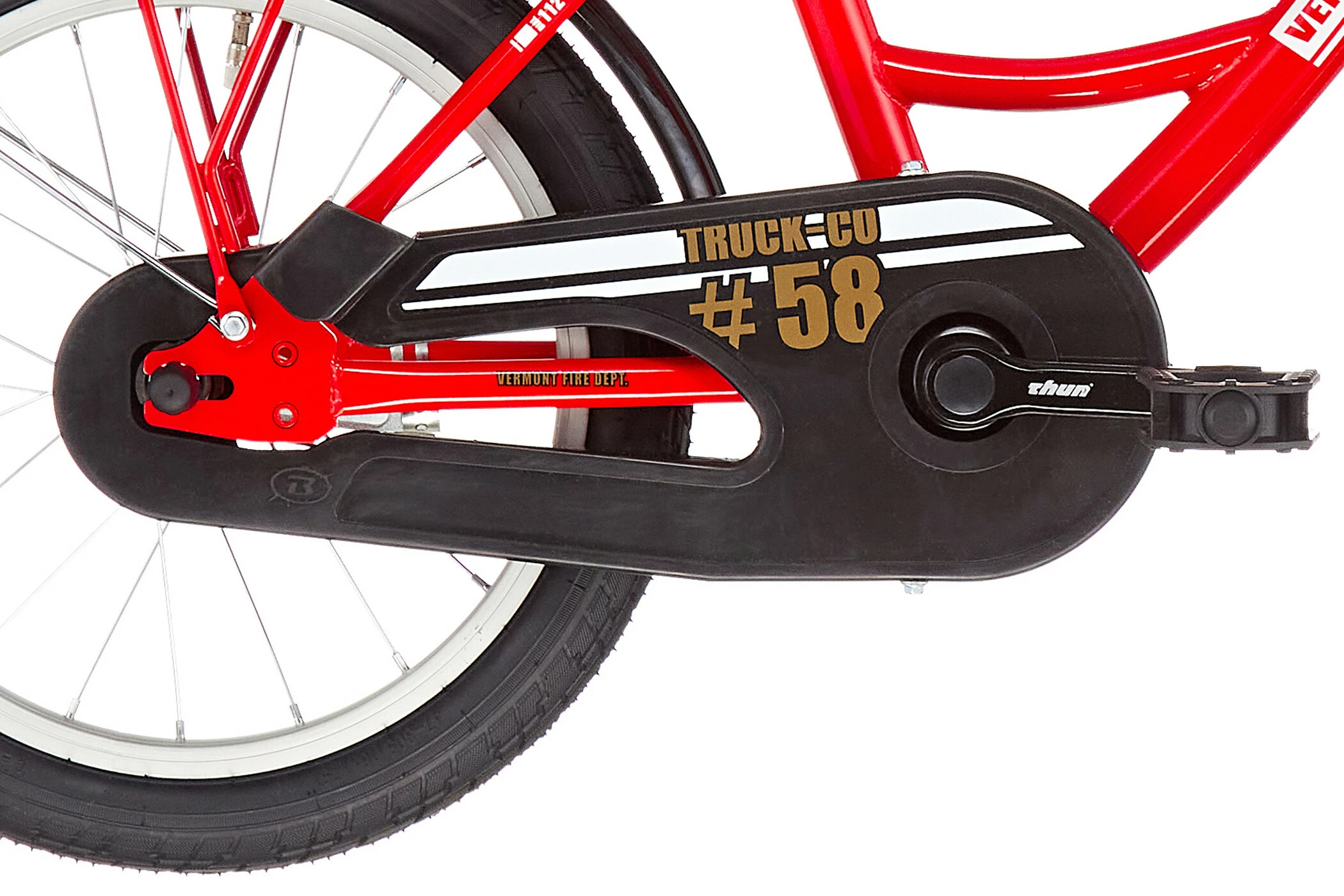 Vermont Fire Department 16" Børn, Rød 7 Vermont Fire Department 16" Børn, Rød - Billede 5