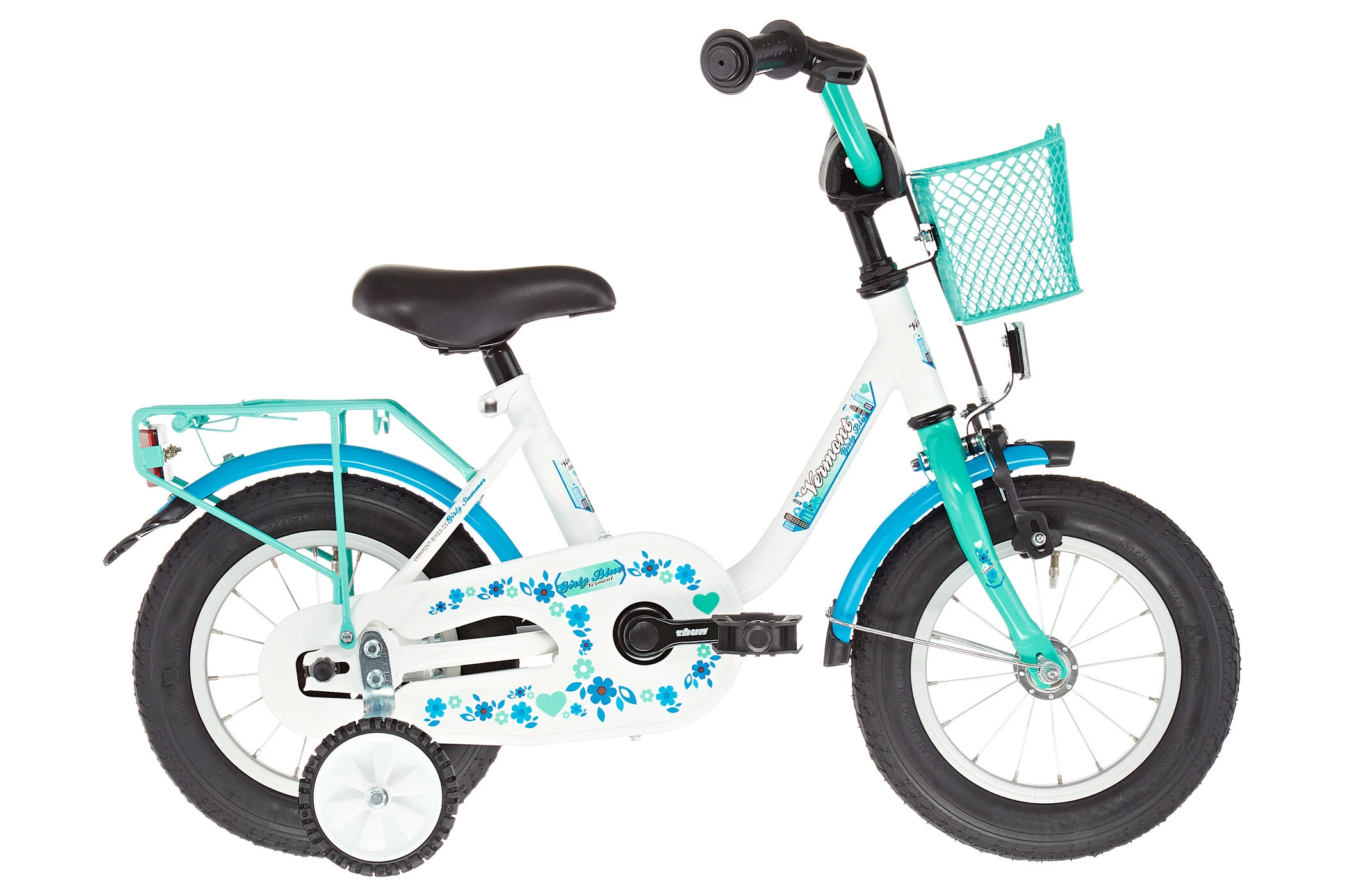 Vermont Girly 12" Piger, Hvid/blå 4 Vermont Girly 12" Piger, Hvid/blå - Billede 2