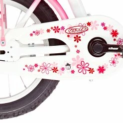 Vermont Girly 14" Piger, Hvid/pink -Vitus Salg vermont girly 14 girls pink 4