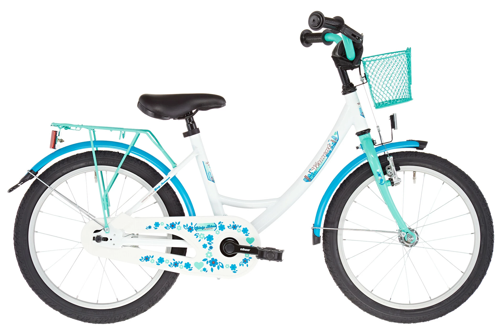 Vermont Girly 18" Piger, Hvid/blå 4 Vermont Girly 18" Piger, Hvid/blå - Billede 2