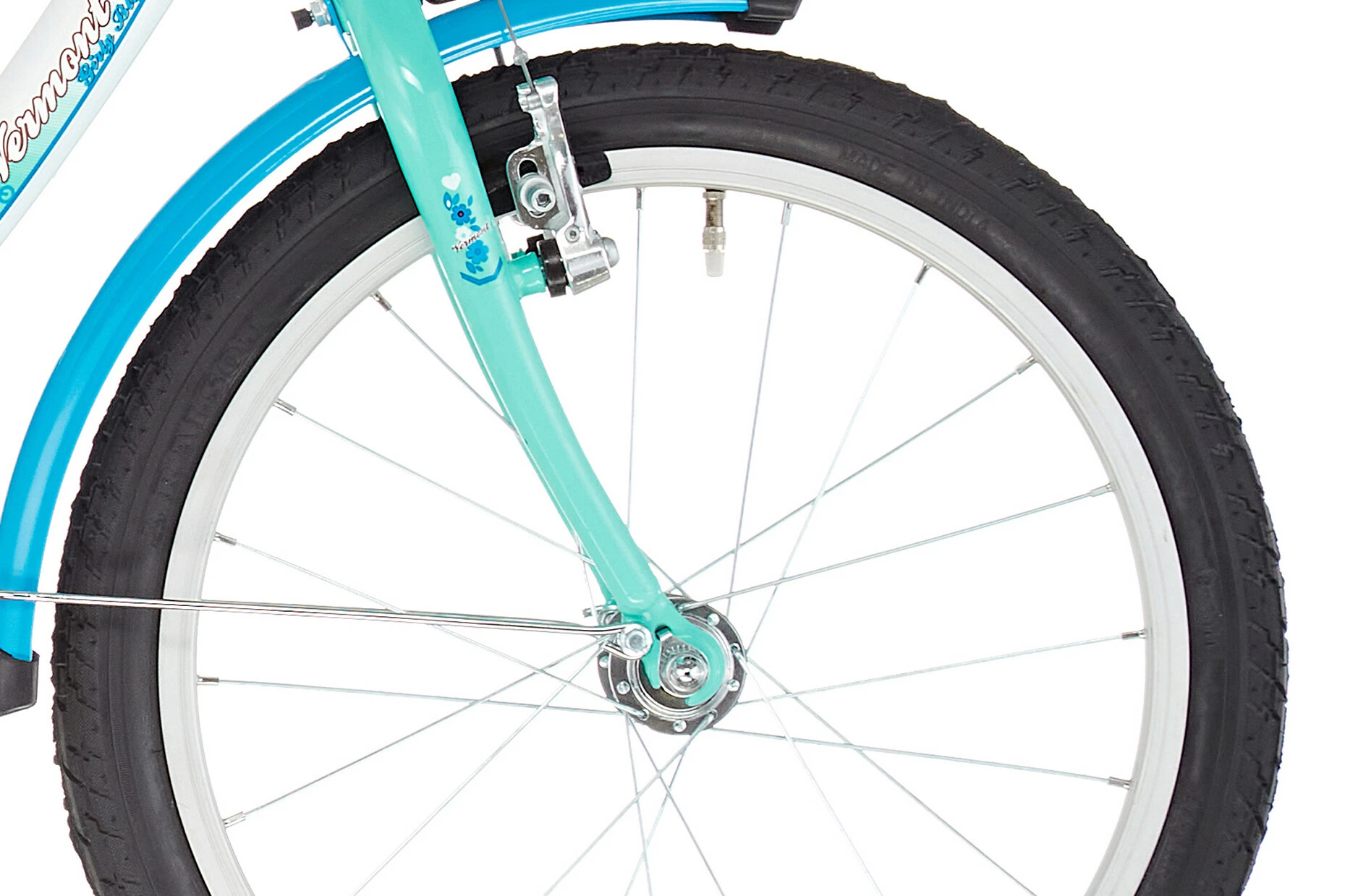 Vermont Girly 18" Piger, Hvid/blå 6 Vermont Girly 18" Piger, Hvid/blå - Billede 4