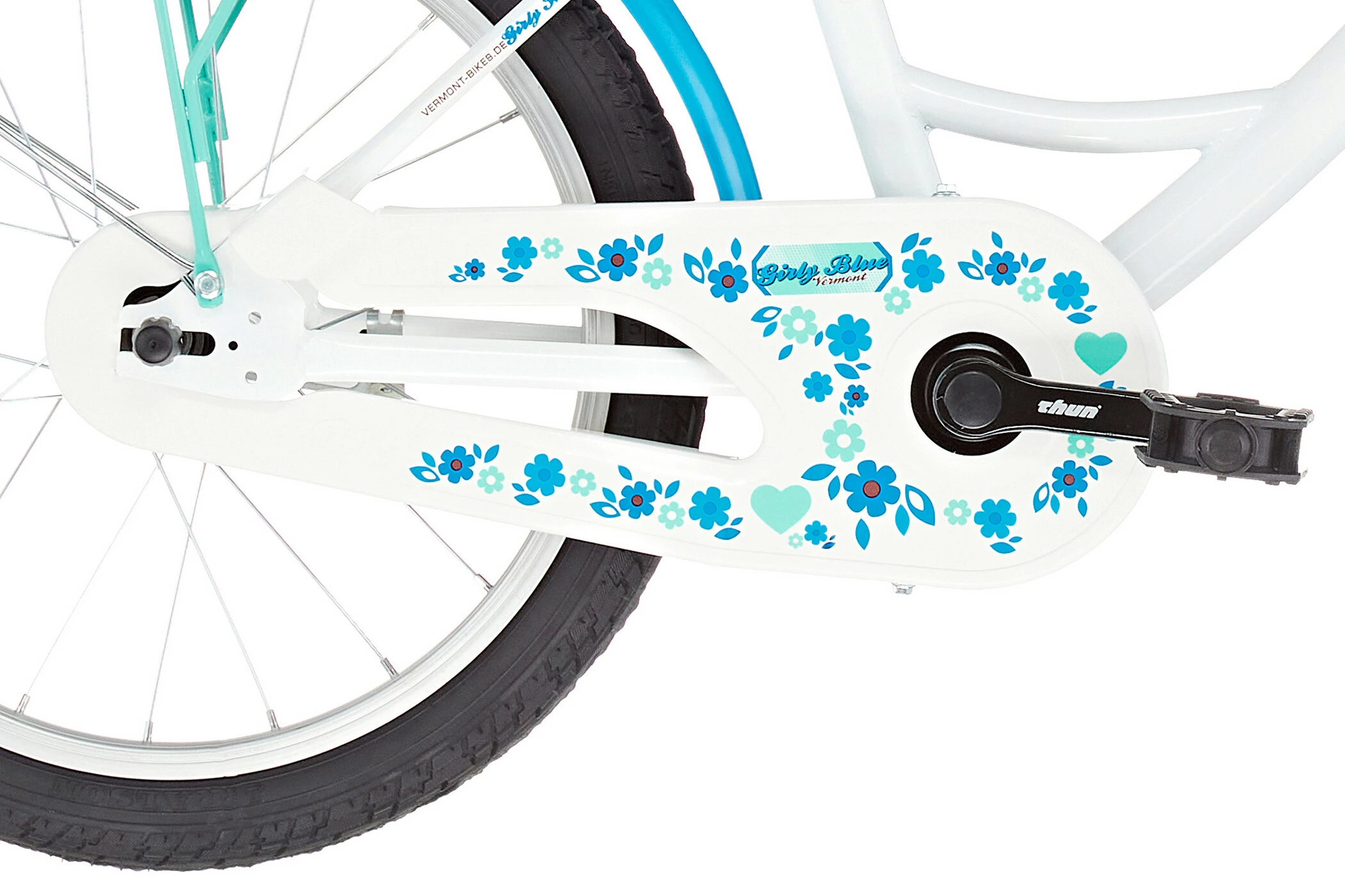 Vermont Girly 18" Piger, Hvid/blå 7 Vermont Girly 18" Piger, Hvid/blå - Billede 5