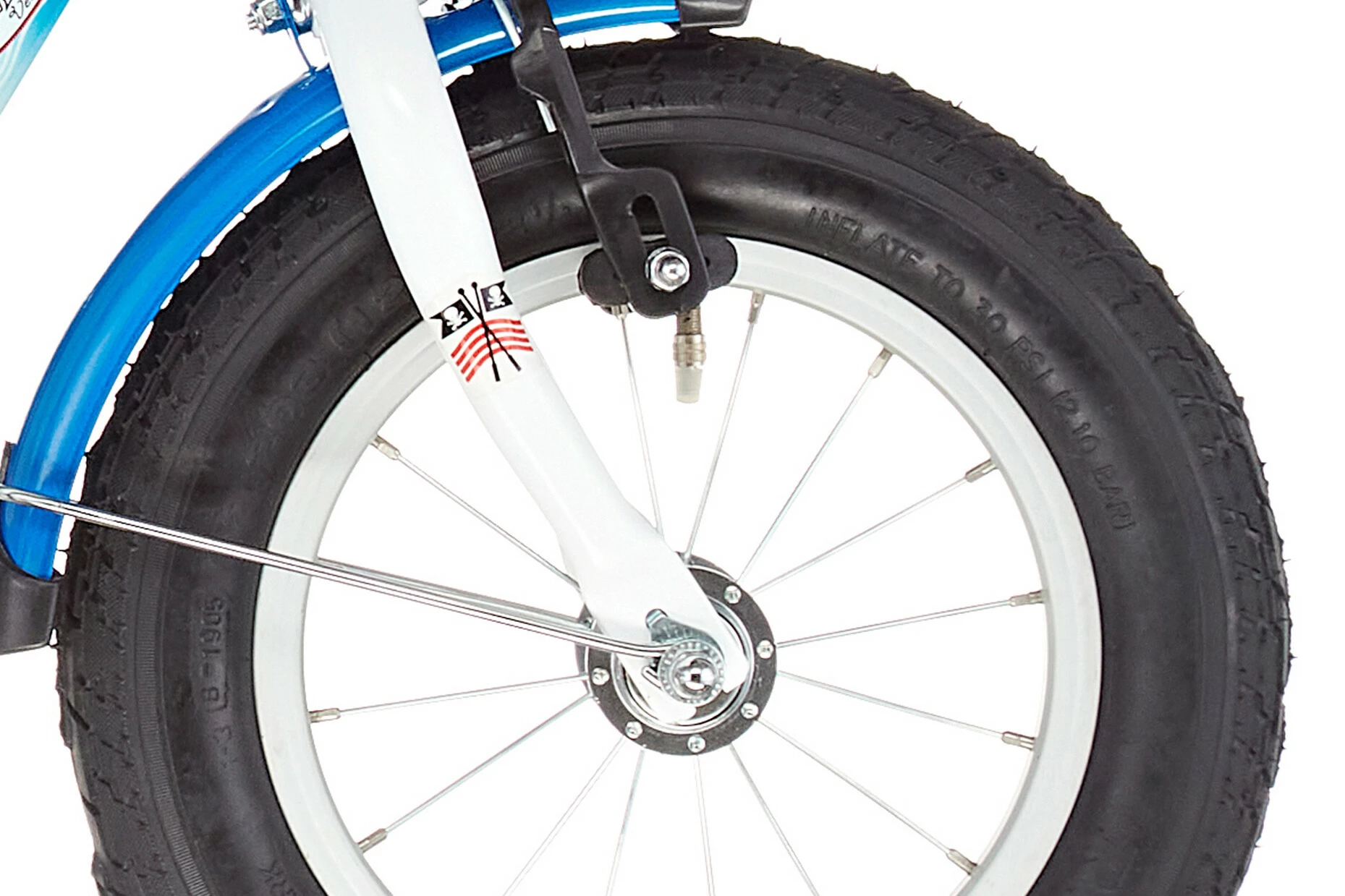 Vermont Kapitän 12" Drenge, Hvid/blå 6 Vermont Kapitän 12" Drenge, Hvid/blå - Billede 4