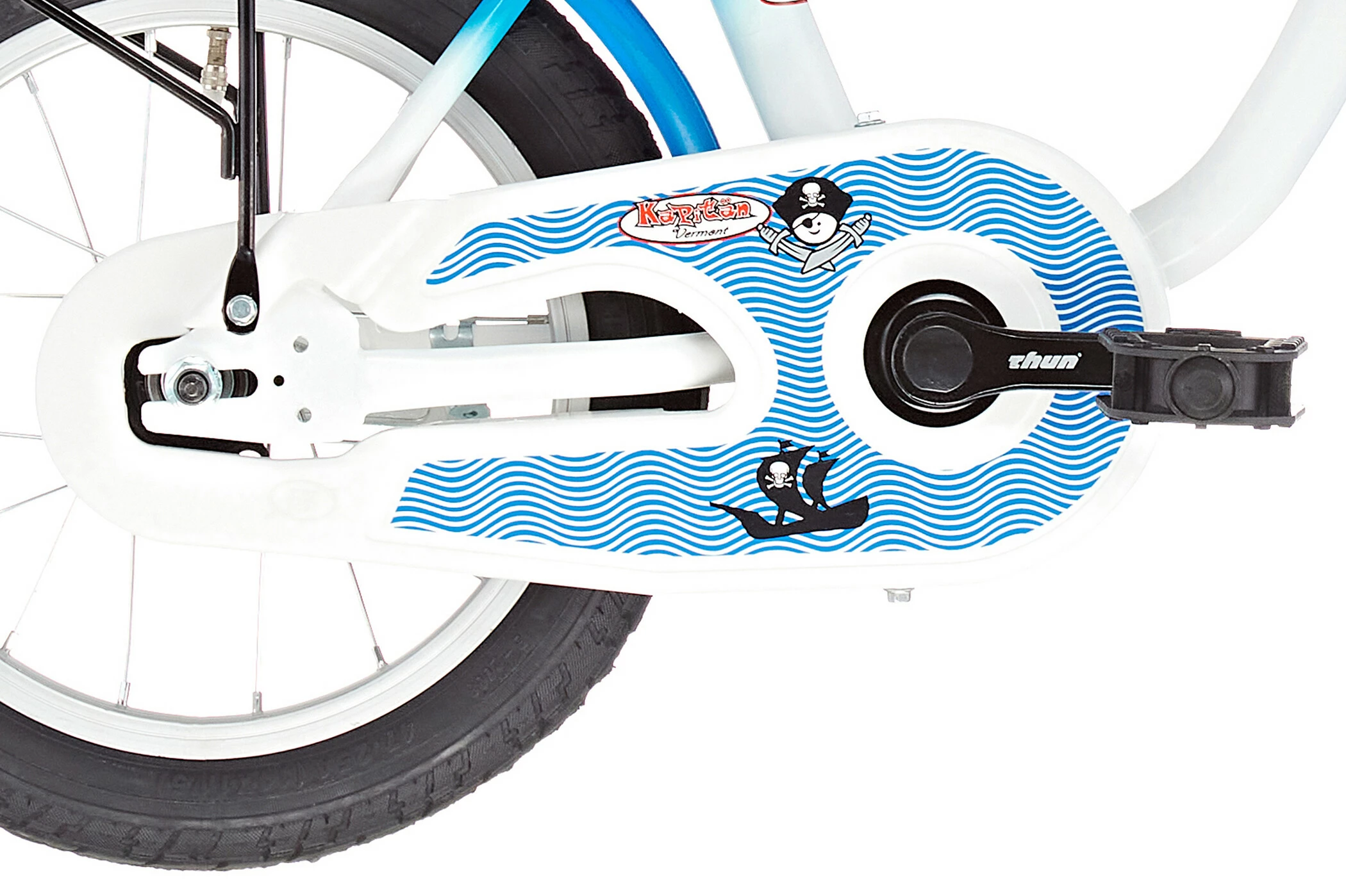 Vermont Kapitän 14" Drenge, Hvid/blå 7 Vermont Kapitän 14" Drenge, Hvid/blå - Billede 5