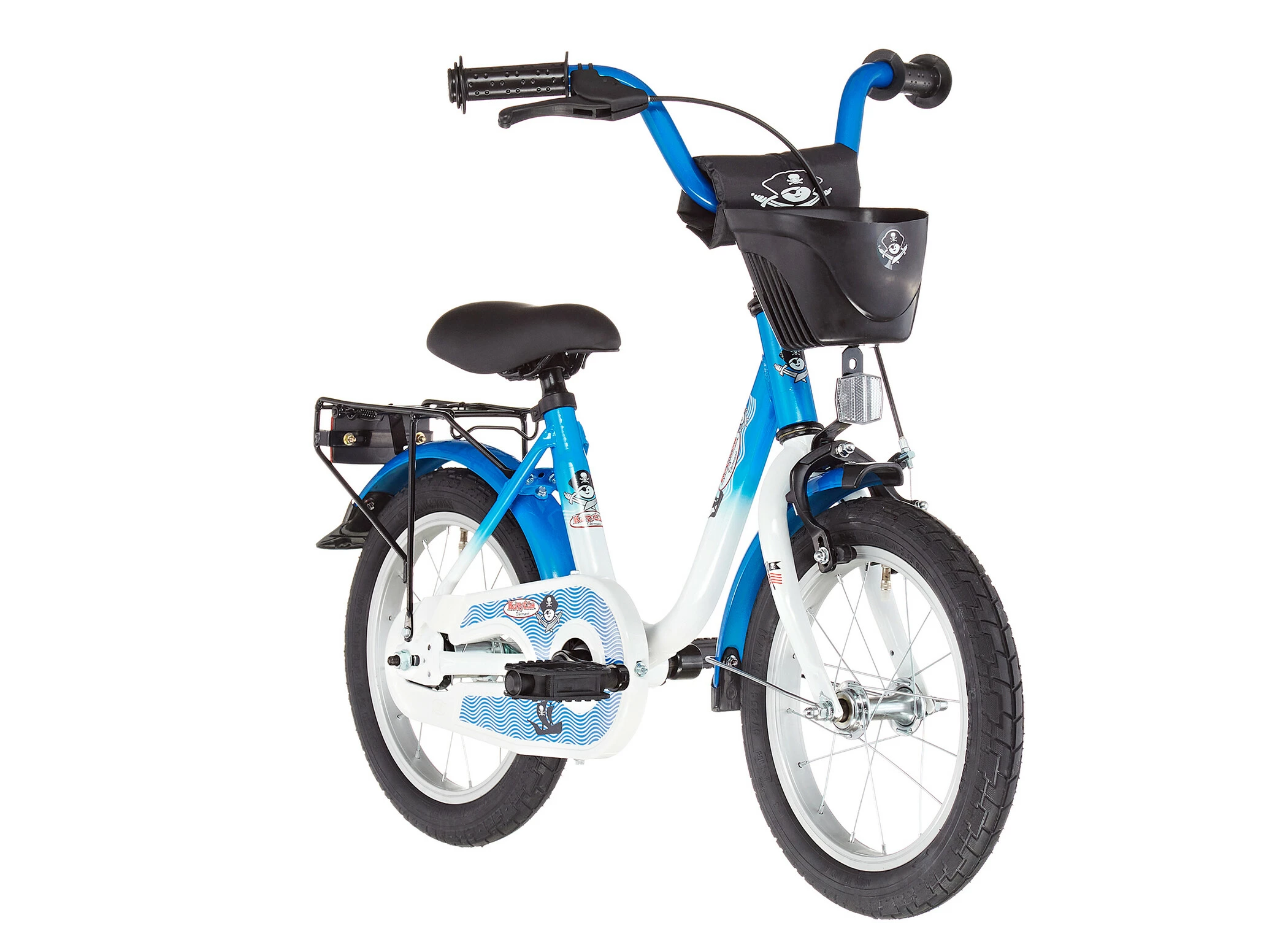 Vermont Kapitän 14" Drenge, Hvid/blå 3 Vermont Kapitän 14" Drenge, Hvid/blå