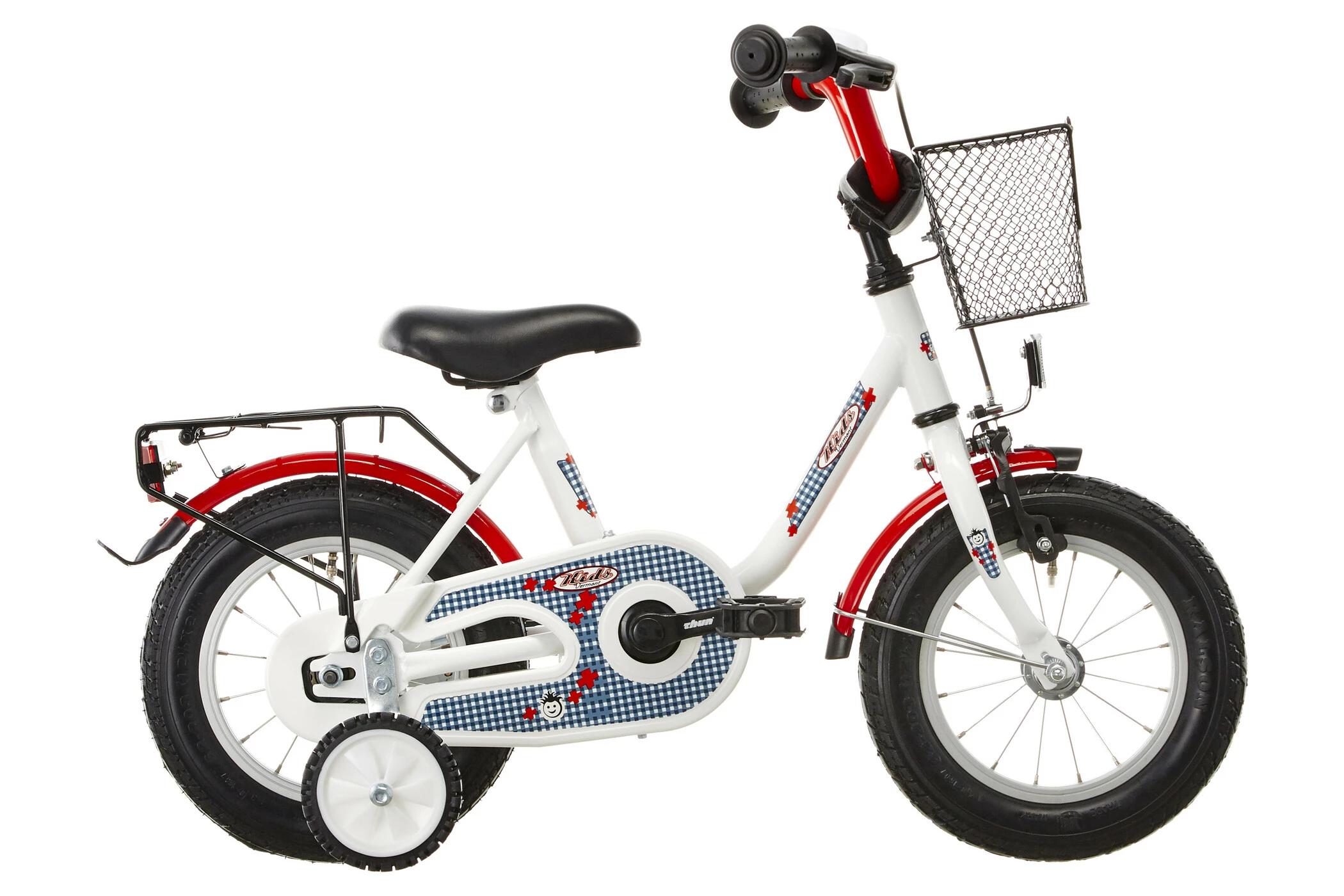 Vermont Karo 12" Børn, Hvid 4 Vermont Karo 12" Børn, Hvid - Billede 2