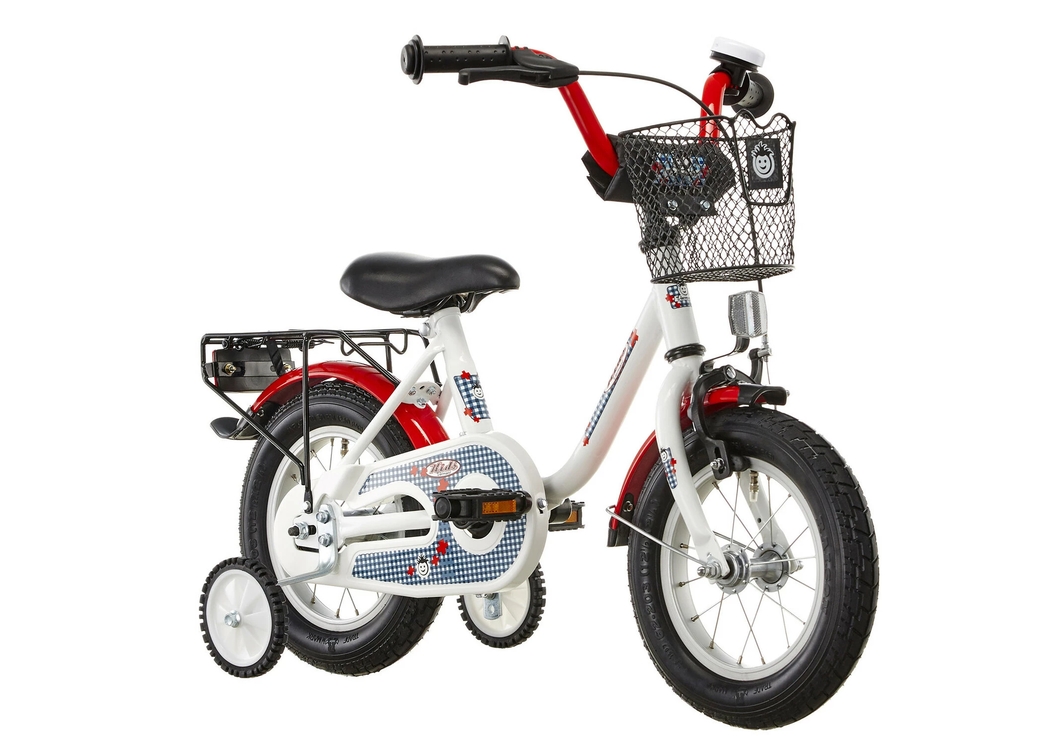 Vermont Karo 12" Børn, Hvid 3 Vermont Karo 12" Børn, Hvid