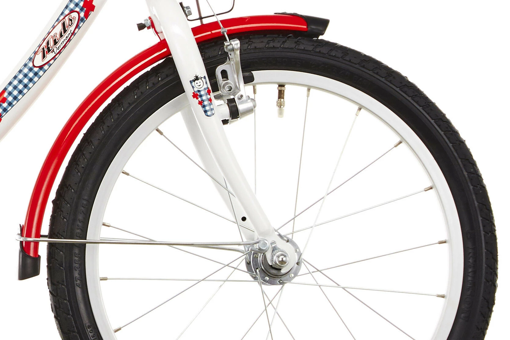 Vermont Karo 18" Kids, Hvid 5 Vermont Karo 18" Kids, Hvid - Billede 3