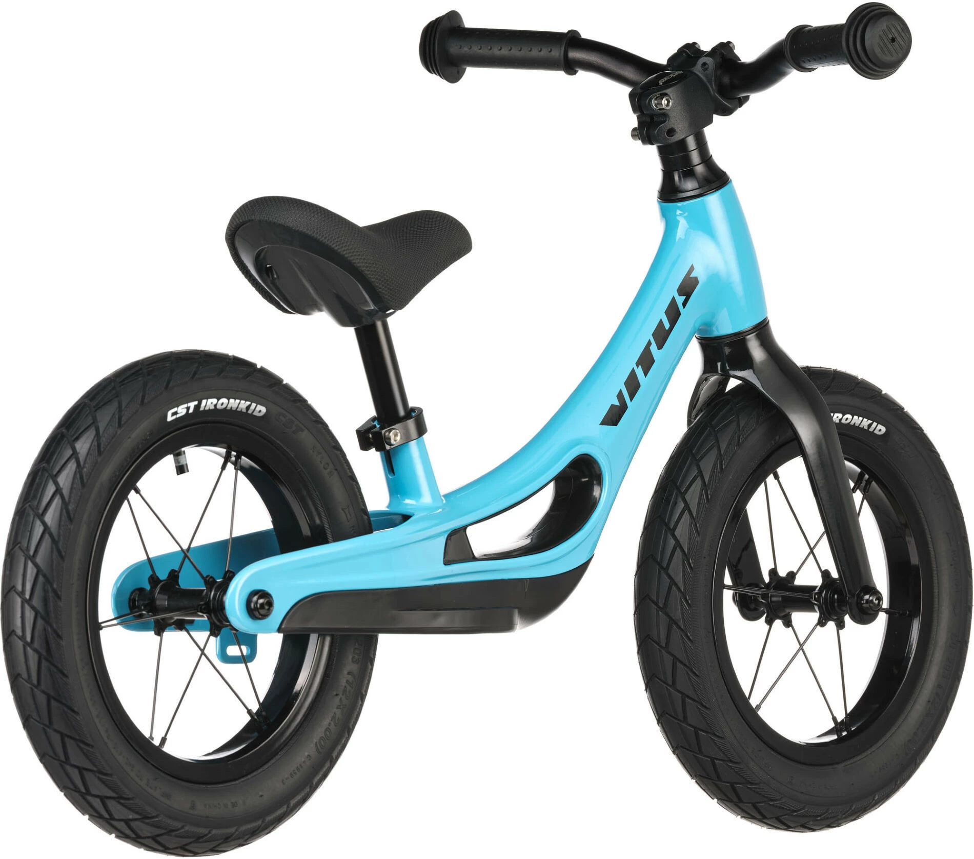 Vitus Smoothy Balance Bike Kids, Turkis/sort 5 Vitus Smoothy Balance Bike Kids, Turkis/sort - Billede 3