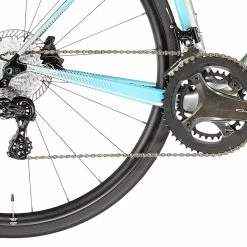 Wilier 0 SL Disc Chprus 2x12, Grå/blå 14 Wilier 0 SL Disc Chprus 2x12, Grå/blå -Vitus Salg wilier 0 sl disc chorus 2x12 grey light blue glossy 6