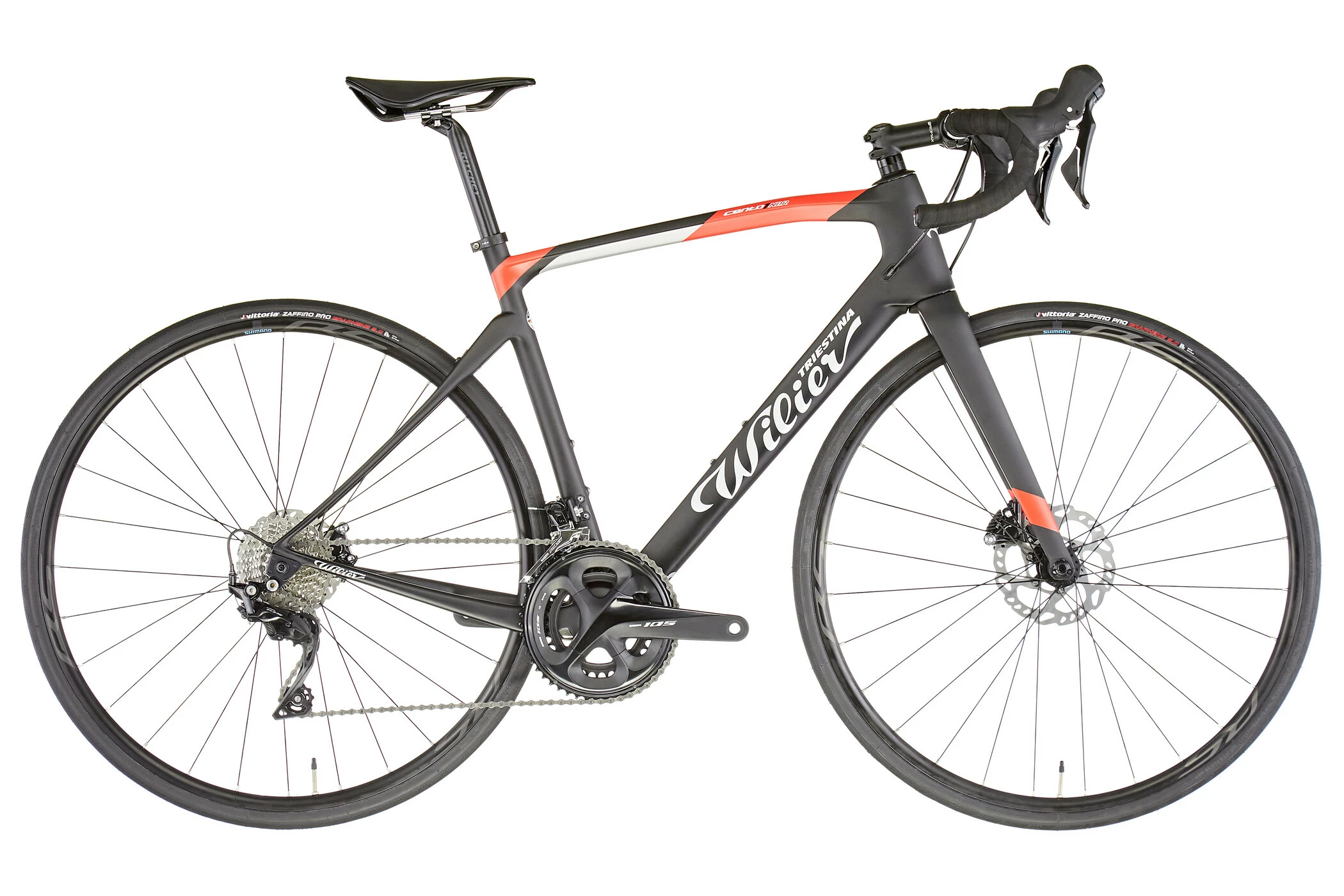 Wilier Cento1 NDR Disc 105, Rød 4 Wilier Cento1 NDR Disc 105, Rød - Billede 2