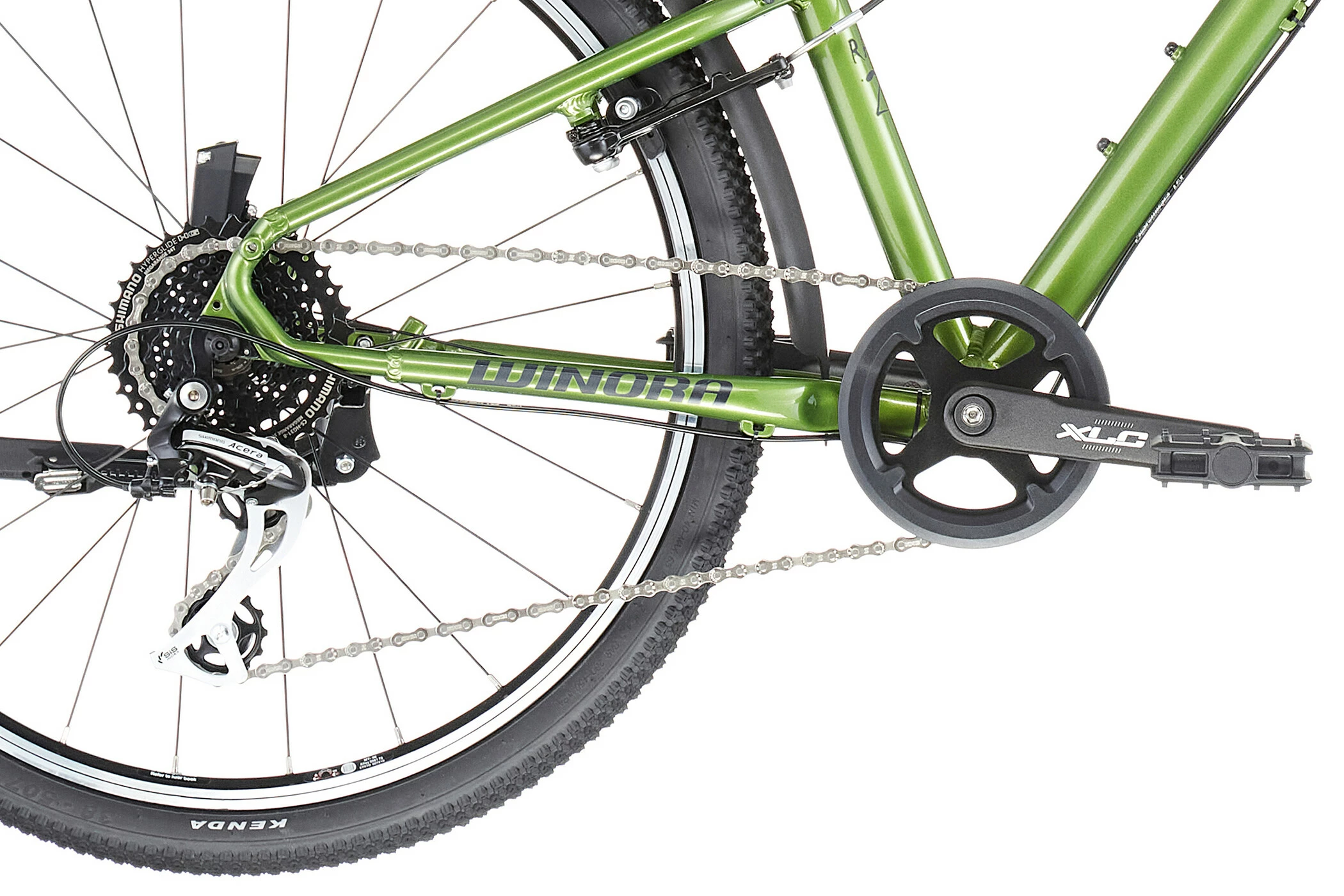 Winora Rage 24" Børn, Grøn/sort 8 Winora Rage 24" Børn, Grøn/sort - Billede 6